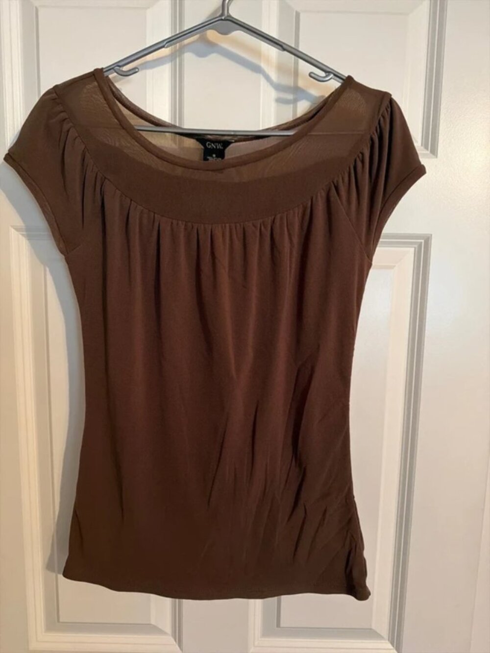 GNW Brown short sleeve shirt size small